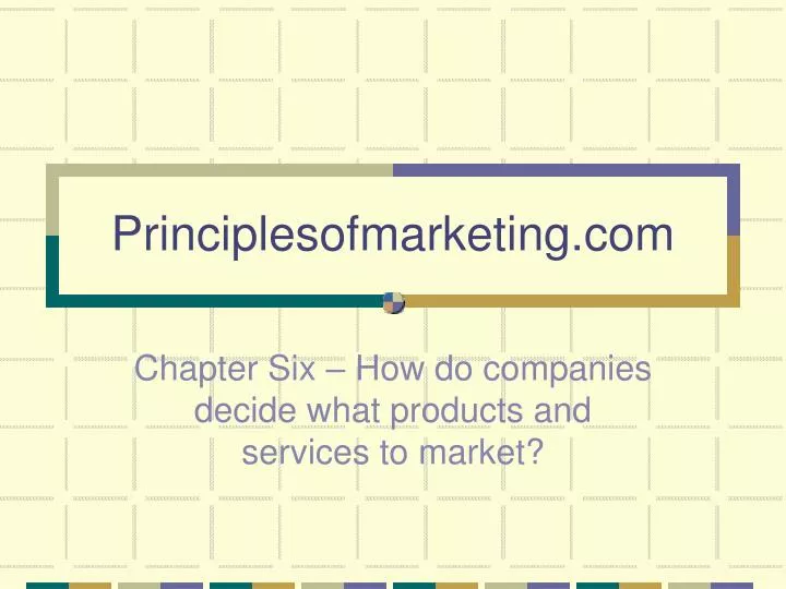 principlesofmarketing com