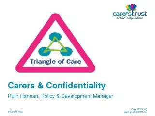 Carers &amp; Confidentiality
