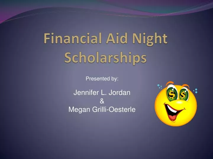 financial aid night scholarships