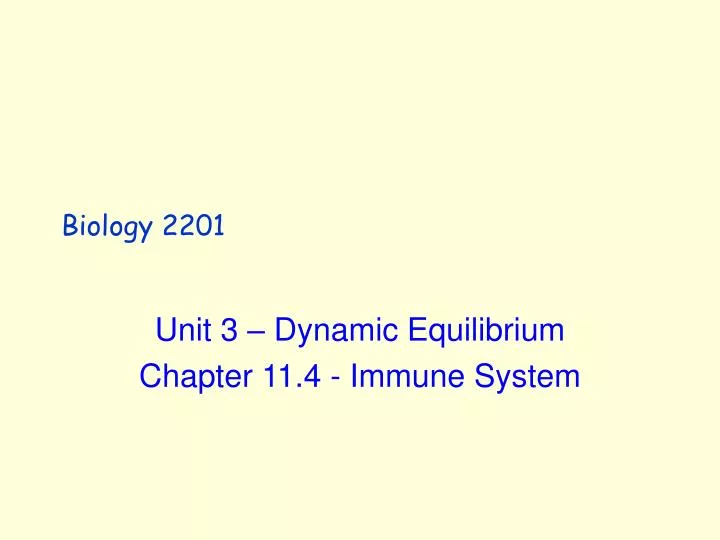 biology 2201