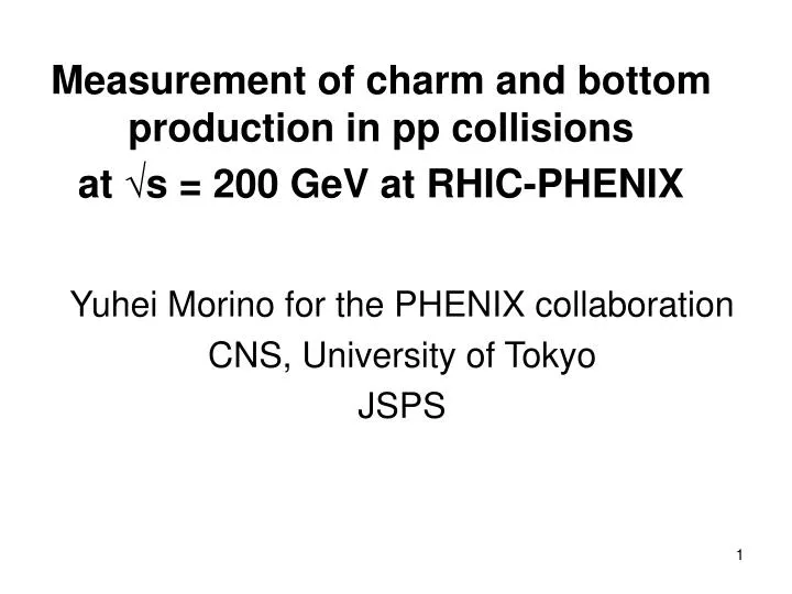 measurement of charm and bottom production in pp collisions at s 200 gev at rhic phenix