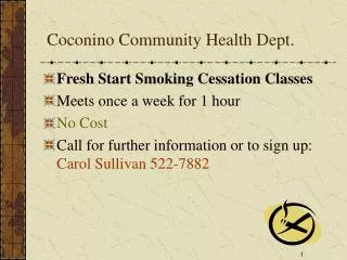 Coconino Community Health Dept.