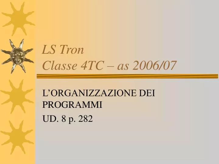 ls tron classe 4tc as 2006 07