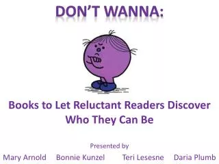 Books to Let Reluctant Readers Discover Who They Can Be
