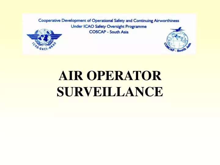 air operator surveillance