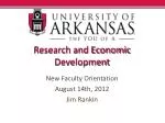 Research and Economic Development - slide 1