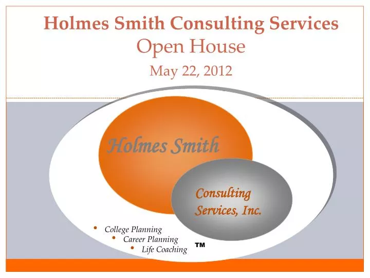 holmes smith consulting services open house may 22 2012