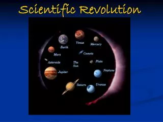 scientific revolution