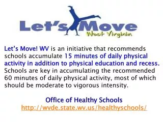 Benefits the Whole Child Improved Health Outcomes Increased Academic Achievement