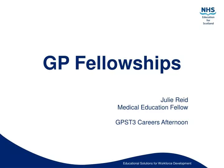 gp fellowships