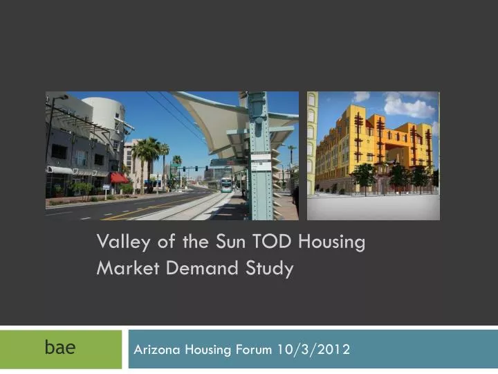 valley of the sun tod housing market demand study