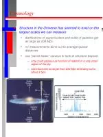 Cosmology - slide 1