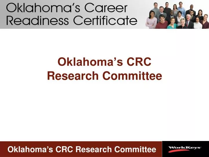 oklahoma s crc research committee
