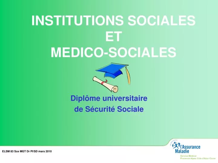 institutions sociales et medico sociales