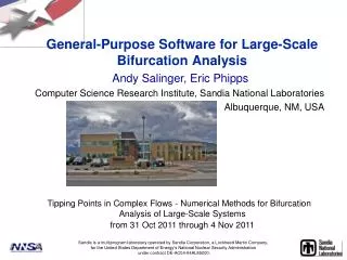 General-Purpose Software for Large-Scale Bifurcation Analysis