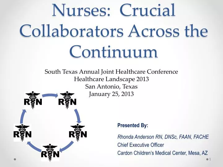 nurses crucial collaborators across the continuum