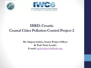 IBRD: Croatia Coastal Cities Pollution Control Project 2