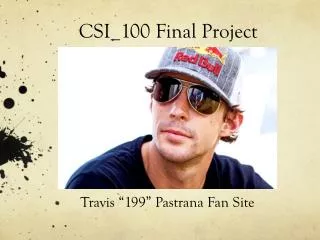 CSI_100 Final Project
