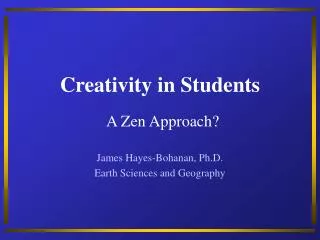 Creativity in Students