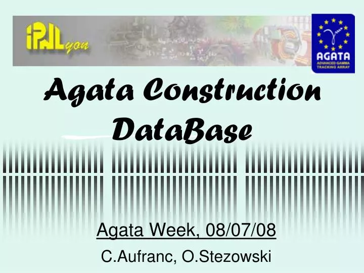 agata construction database