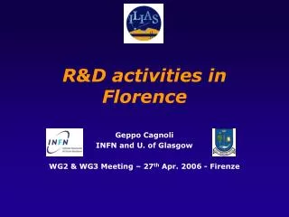 R&amp;D activities in Florence