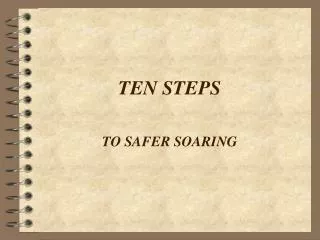 TEN STEPS