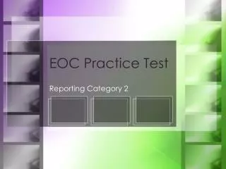 EOC Practice Test