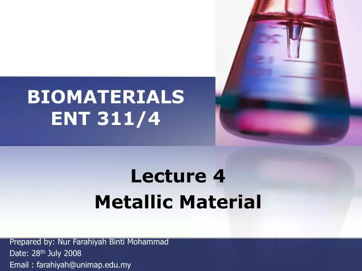 biomaterials ent 311 4