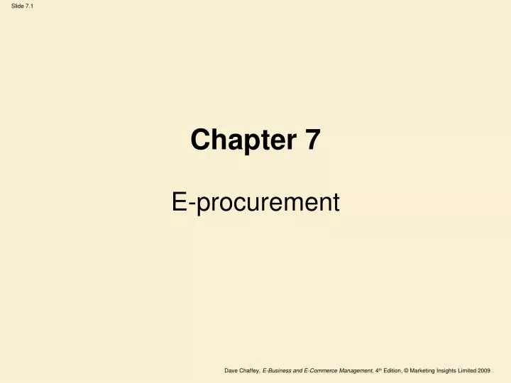 e procurement