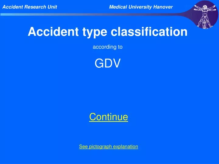 accident type classification according to gdv