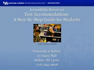 Accessibility Resources Test Accommodations: A Step-by-Step Guide for Students