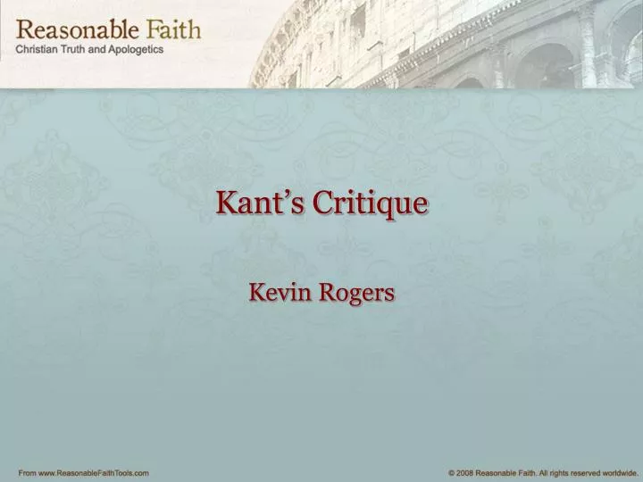 kant s critique