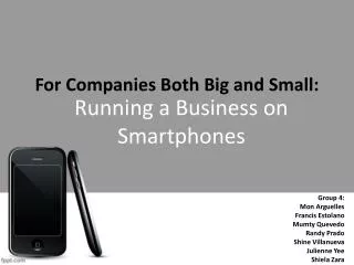 For Companies Both Big and Small: