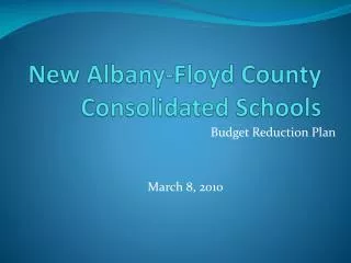 New Albany-Floyd County Consolidated Schools