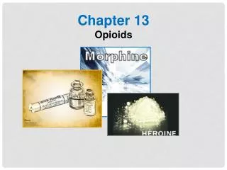 Chapter 13 Opioids