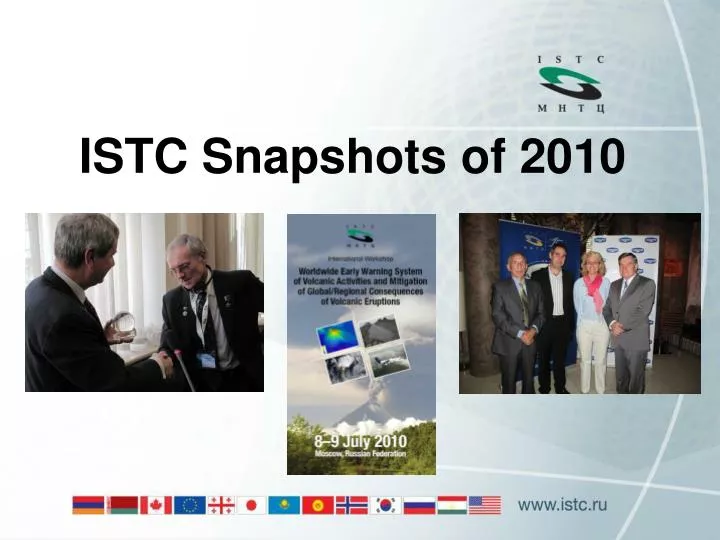 istc snapshots of 2010