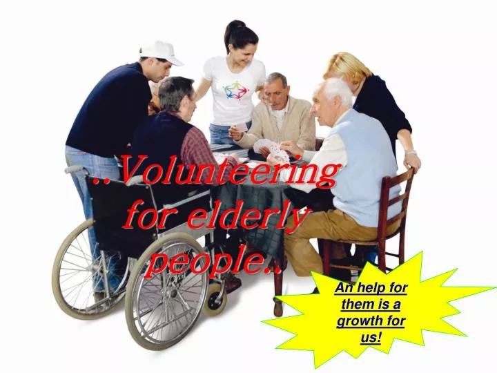 volunteering for elderly people
