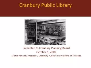 Cranbury Public Library
