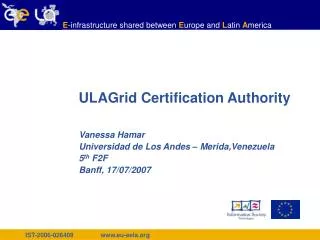 ULAGrid Certification Authority