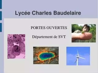 portes ouvertes d partement de svt