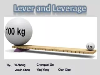 Lever and Leverage
