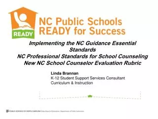 Linda Brannan K-12 Student Support Services Consultant Curriculum &amp; Instruction