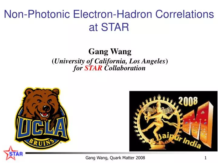 non photonic electron hadron correlations at star