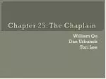 Chapter 25: The Chaplain - slide 1