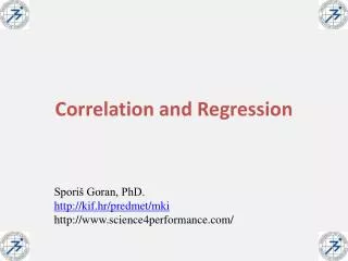 Correlation and Regression