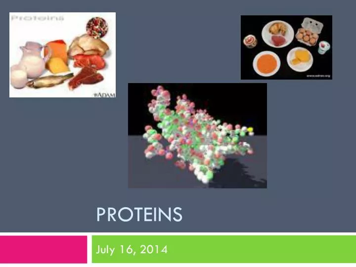 proteins