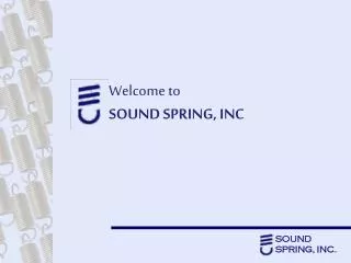 Welcome to SOUND SPRING, INC