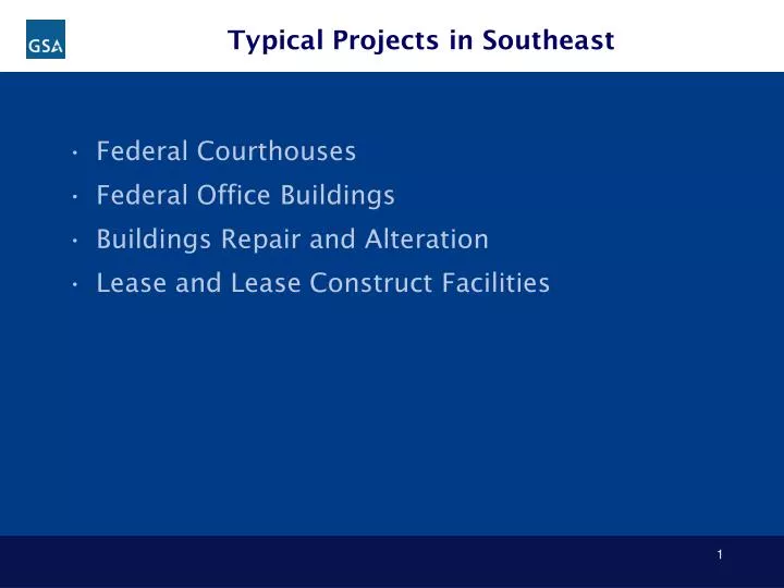 typical projects in southeast