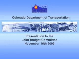 Colorado Department of Transportation