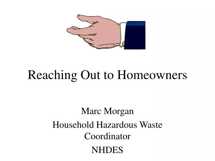 reaching out to homeowners
